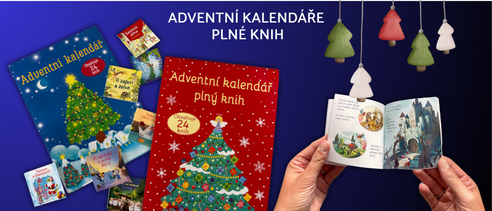 Adventní kalendáře plné pohádkových knih